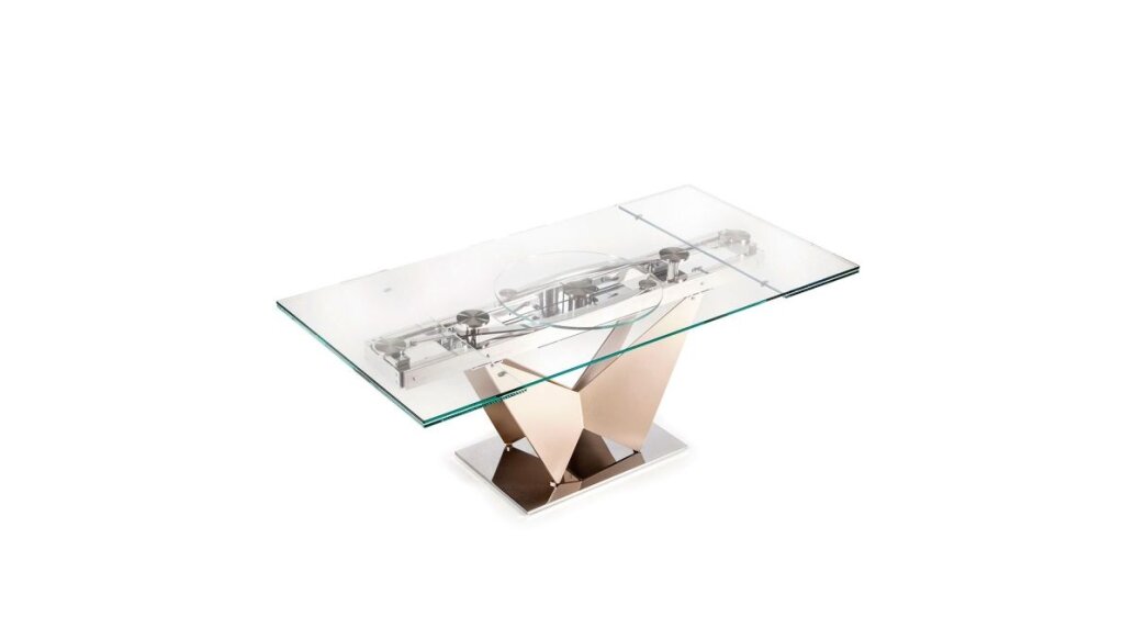 שולחן אוכל מזכוכית דגם VOLARE